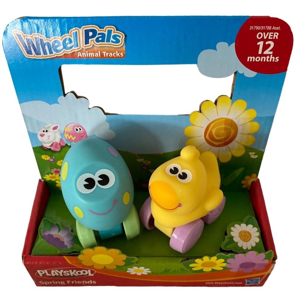 Wheel Pals Animal Tracks Spring Friends Playskool NIB Playschool Easter?